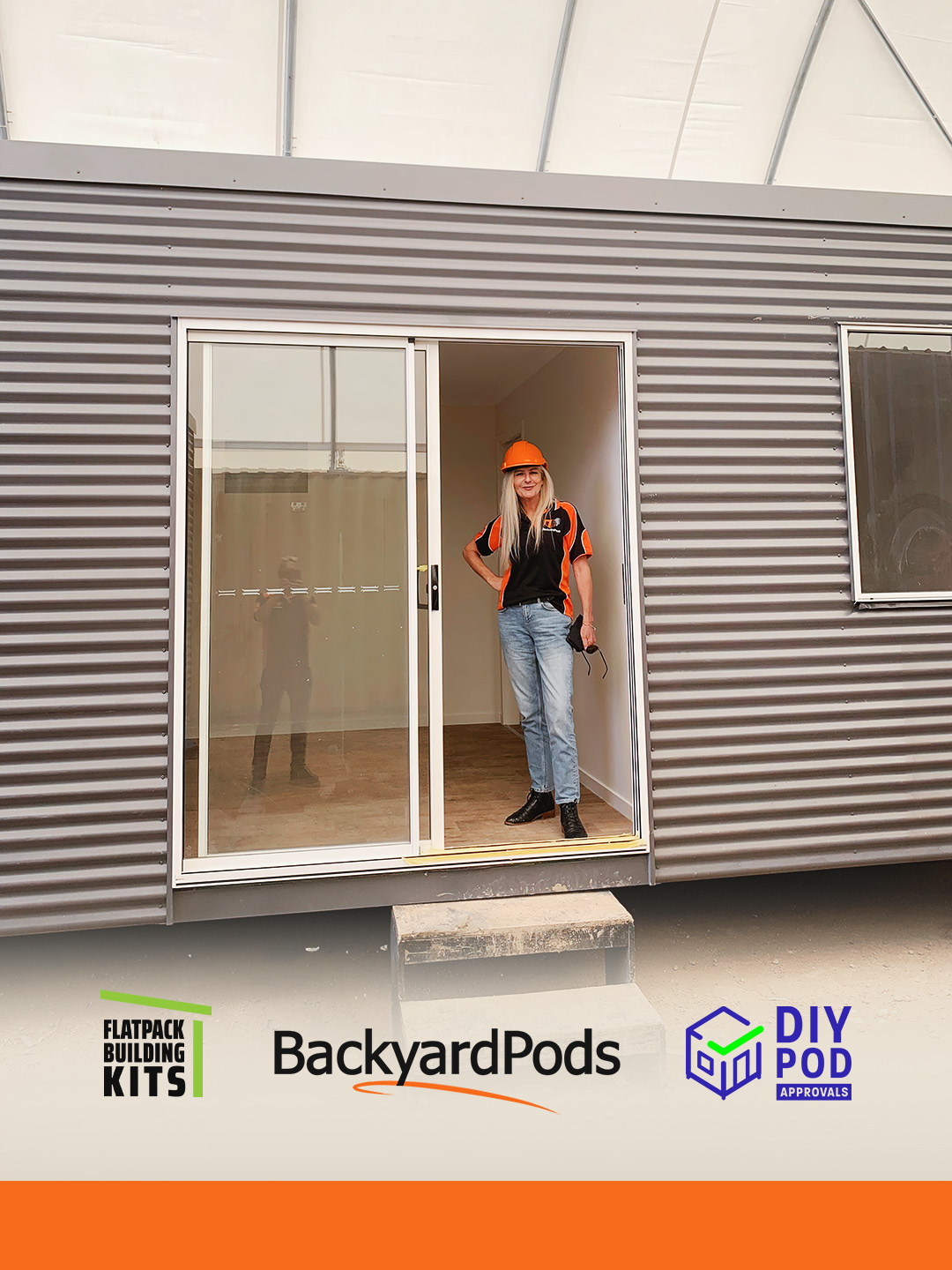 Melanie Williamson, founder of Backyard Pods